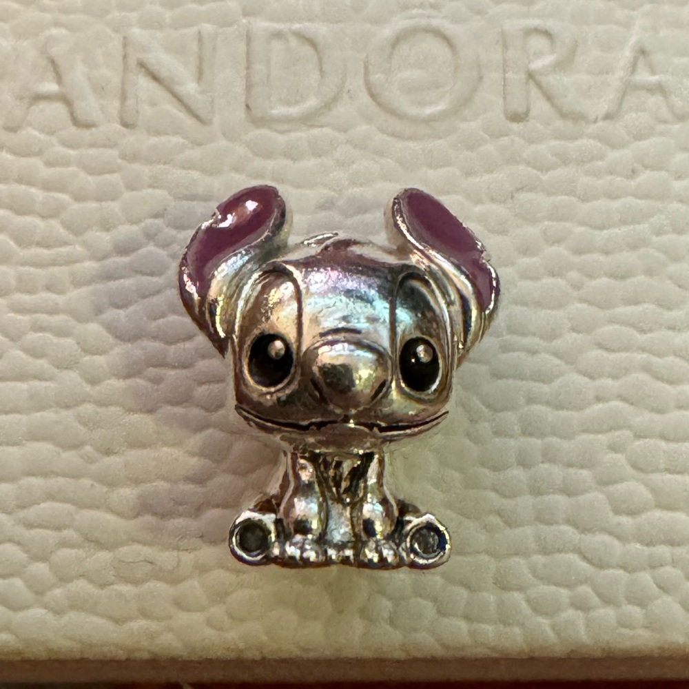 Authentic pandora stitch charm